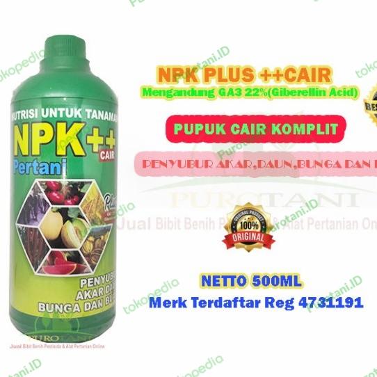 Gambar NPK Cair Plus ZPT ga3 Lengkap dari PUROTANI.ID undefined Tokopedia