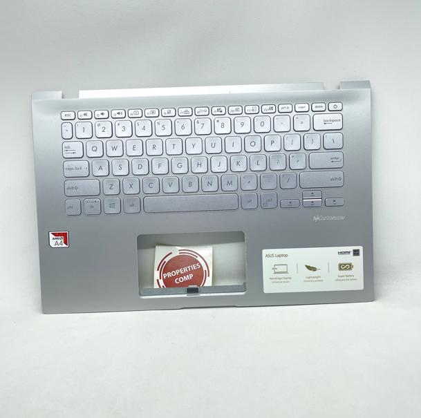Gambar Casing Keyboard / Palmrest Asus Vivobook A409 (Tested) - silver metalic dari PROPERTIES COMP undefined Tokopedia