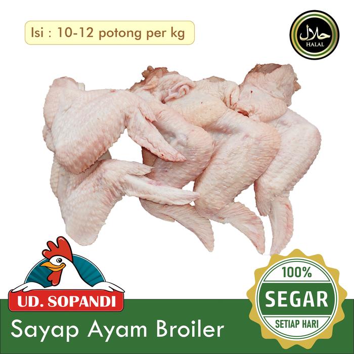 Gambar Grosir Ayam Potong Segar Dan Fillet Dada / Paha Per 5 Kg - Sayap dari UD Sopandi Ayam Caringin undefined Tokopedia