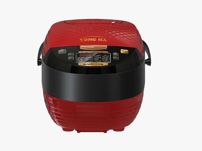 Gambar Yong Ma SMC 8027 DIGITAL MAGIC COM RICE COOKER 2L YONGMA SMC8027 - Merah dari Metron Elektronika undefined Tokopedia