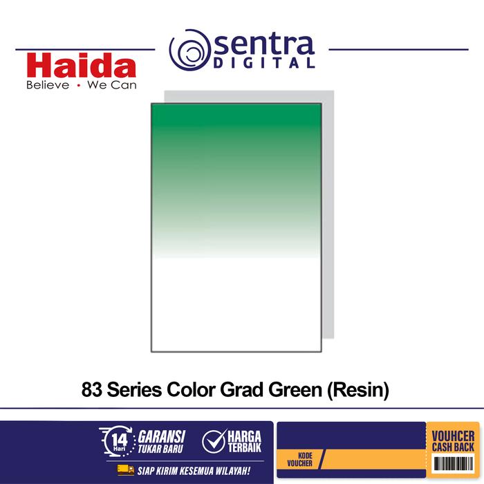 Gambar Haida 83 Series Color Grad Green (Resin) - HD1024D Filter dari Sentra Digital undefined Tokopedia
