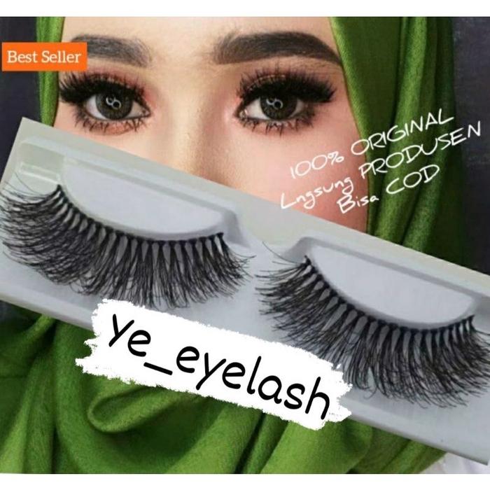 Gambar BULU MATA 3DIMENSI B10 3D/BULU MATA ANTI BADAI/LEBAT LENTIK/PLUS COVER - S dari Yeeyelash01 undefined Tokopedia