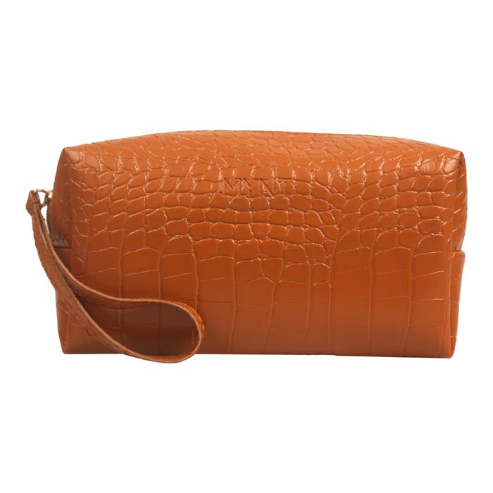 Gambar MAYONETTE Bae Croco Pouch - Pouch Wanita Korean Style - Brown dari MAYONETTE undefined Tokopedia