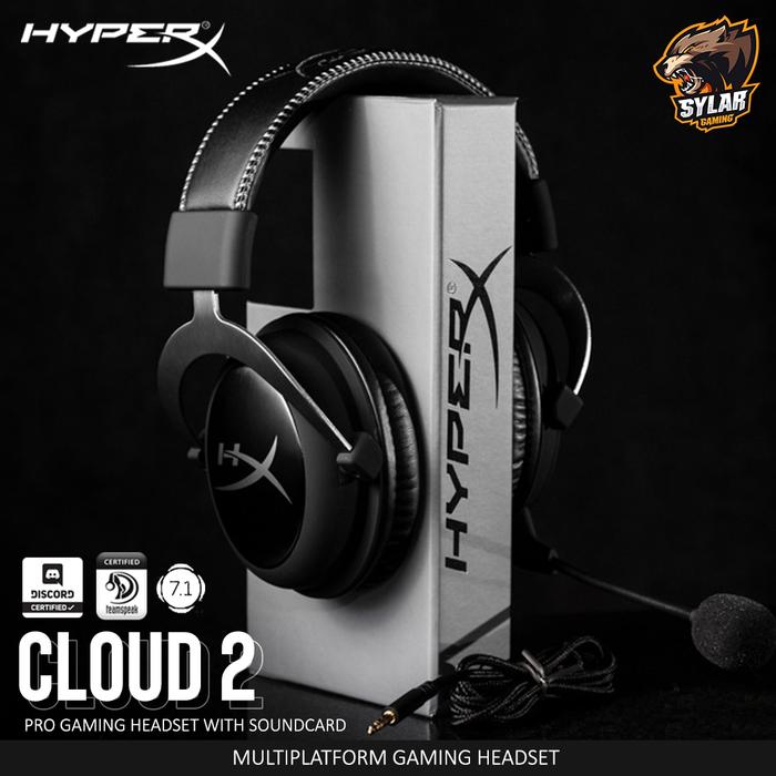 Promo HyperX Cloud 2 Gun Metal - Jakarta Pusat - Sylar Gaming Solution |  Tokopedia