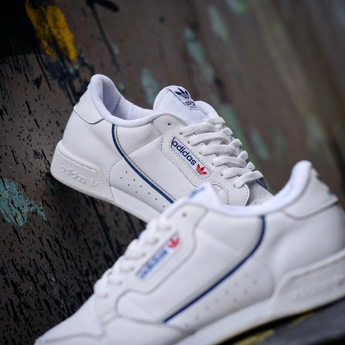 Jual ADIDAS CONTINENTAL 80 WHITE NAVY 39 Kota Tangerang