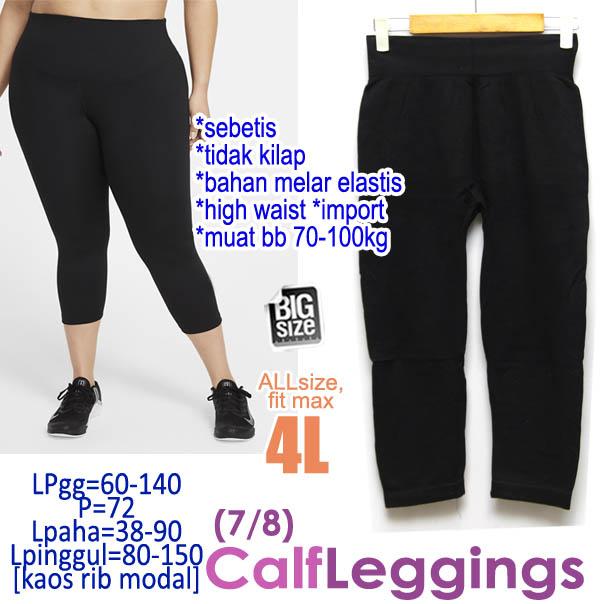 Gambar celana LEGGING PLUS SIZE JUMBO hitam xxxxl 70-100kg dari angela littlemissluluos undefined 5 Tokopedia