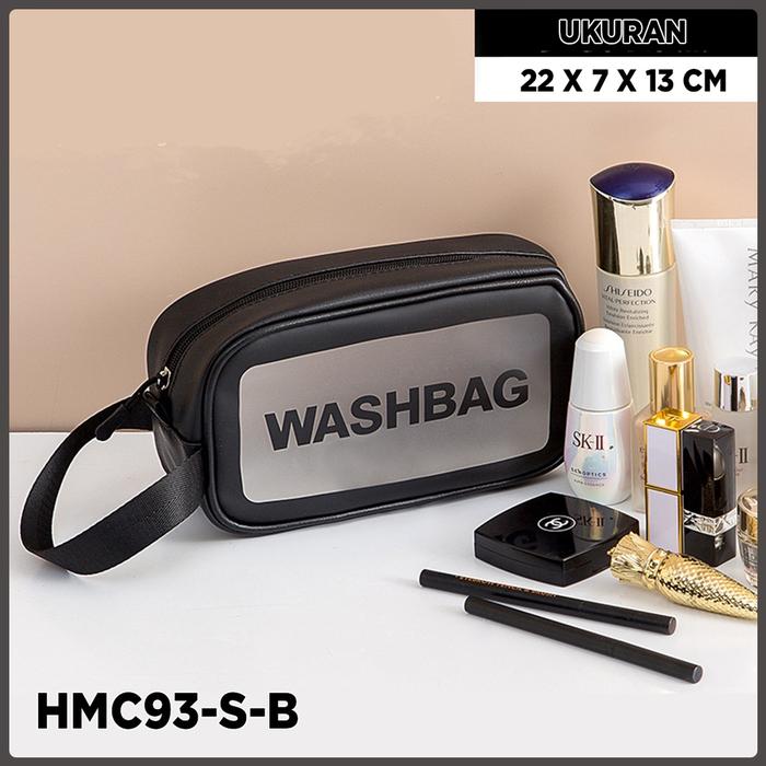Gambar WASHBAG Tas Penyimpanan Serbaguna | Tas Oranizer Travel | Aksesoris | - SMALL BLACK dari Paus Biru Indonesia undefined Tokopedia