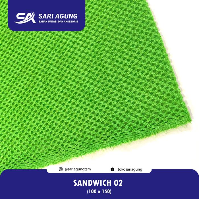 Jual BUSA SANDWICH 02 (METER) DOUBLE MESH BUSA LAPIS JARING 2mm / JALA ...