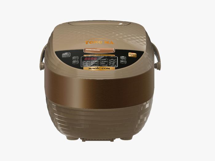 Gambar Yong Ma SMC 8027 DIGITAL MAGIC COM RICE COOKER 2L YONGMA SMC8027 - gold dari Metron Elektronika undefined Tokopedia