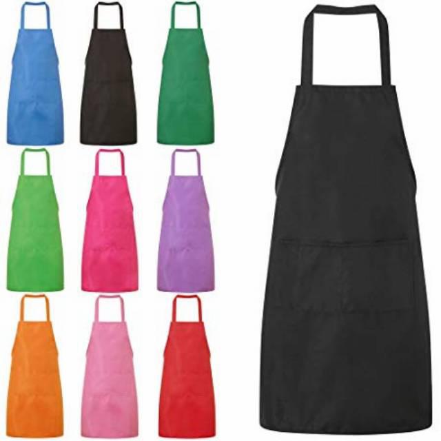 Gambar apron barista celemek masak anti air cotton drill hight quality barby - Hijau dari PUSAKA1_NEW undefined Tokopedia