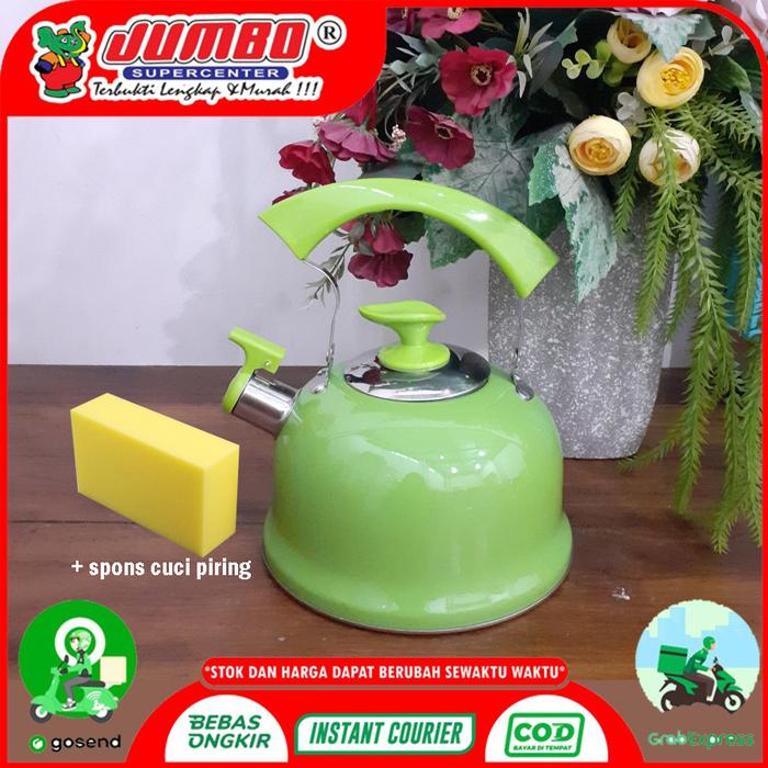 Gambar PROMO Teko Warna HX 3L/Kettle/Teko Stainless/Kettle Air dari Jumbo Swalayan & Homeware undefined Tokopedia