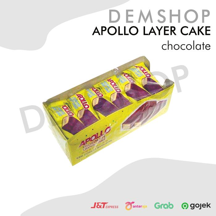 Gambar APOLLO LAYER CAKE 24 pcs - Pandan Cokelat Chocolate Strawberry Blueber - Coklat dari DEMSHOP.ID undefined 2 Tokopedia