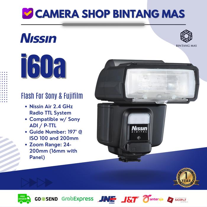 Promo Nissin i60 for sony fujifilm sony Cicil 0% 3x Kota