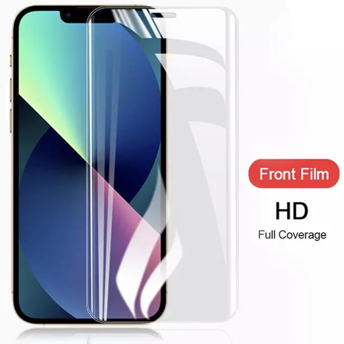 Gambar IPHONE 13 MINI/PRO/MAX HYDROGEL CLEAR FRONT+BACK SCREEN PROTECTOR TPU - FRONT, IP 13 PRO MAX dari TOP OLINE SHOP undefined Tokopedia