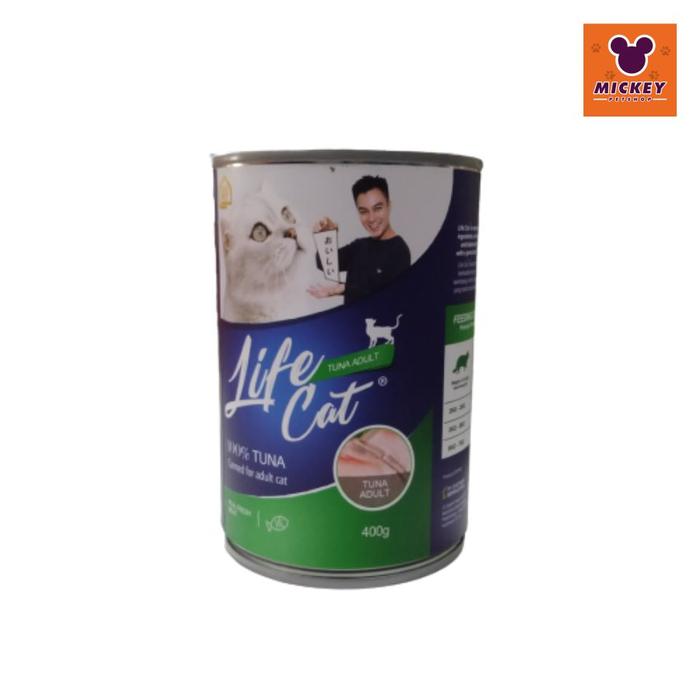 Gambar Life Cat kaleng 400 gram - Adult tuna dari MickeyPetshop undefined Tokopedia
