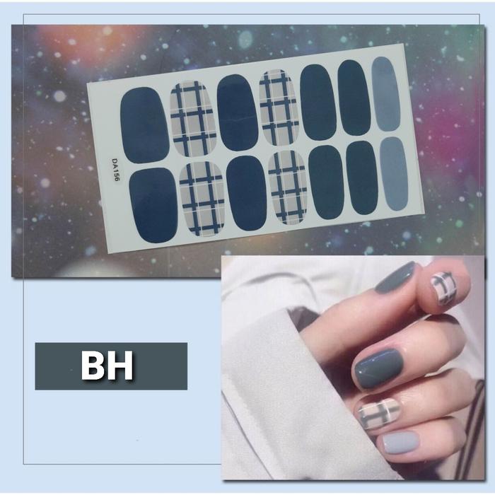 Gambar Sticker Kuku Nail Sticker Cute Art Motif Lucu Garis Tahan Air Nail Art - BH dari Arista Baby Shop undefined Tokopedia