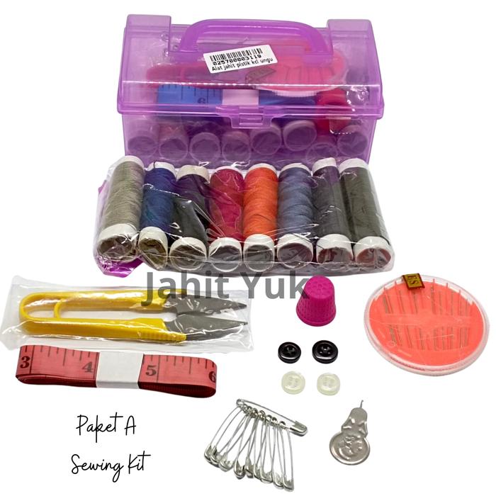 Gambar Alat Jahit Set Sewing Kit Lengkap / Sewing Kit Lengkap Portable - Set A dari Jahit yuk undefined Tokopedia