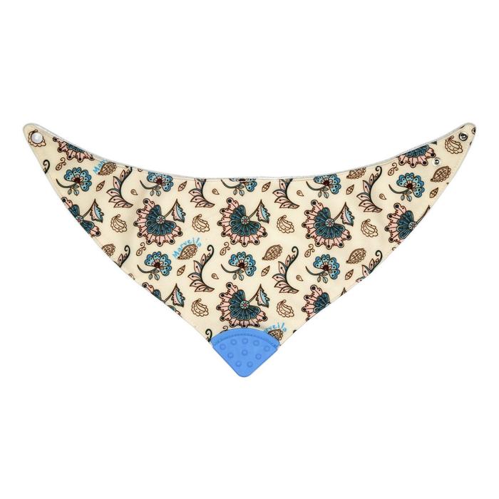 Gambar Marveila Teether Bib Teether Bib - Blue Batik dari Marveila & Friends undefined Tokopedia