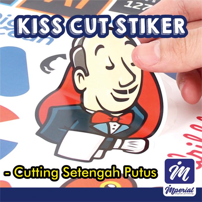 Gambar Cutting Kertas Sticker Custom - SETENGAH PUTUS dari Imperial Digital Printing undefined Tokopedia
