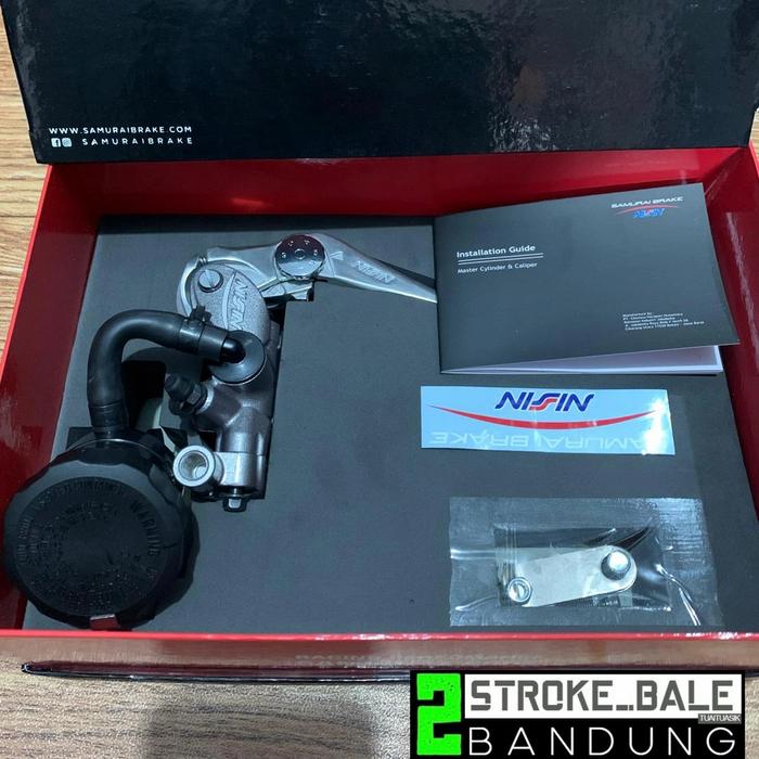 Gambar MASTER REM NISSIN SAMURAI RADIAL ORIGINAL UNIVERSAL - Abu-abu dari AlvaroGarage95 undefined Tokopedia