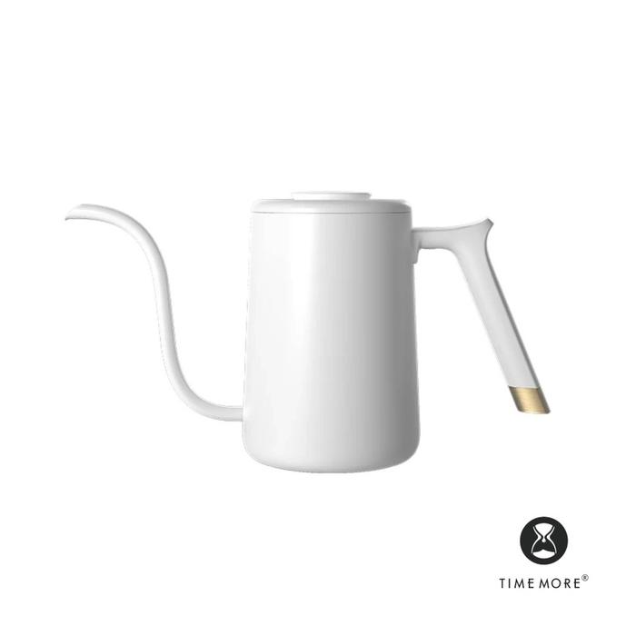 Gambar Timemore Mini Fish Electric Kettle 600ml - 1000 Watt - Putih dari Space Roastery undefined Tokopedia