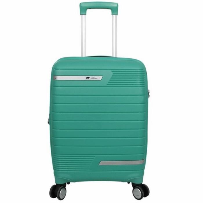 Gambar Koper Hardcase Jack Nicklaus 20 Inch Original Orange - Aqua Green dari DI TANGGUHKAN.., undefined Tokopedia