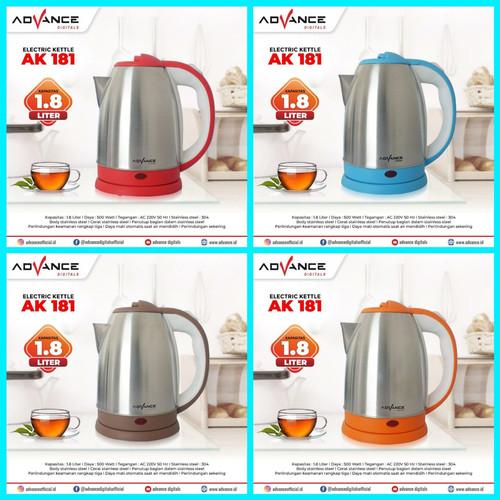 Gambar ADVANCE ELECTRIC KETTLE AK 181 ELEKTRIK TEKO LISTRIK - AK151 1.5liter dari WIJAYA ELEKTRONIK SEMARANG undefined Tokopedia