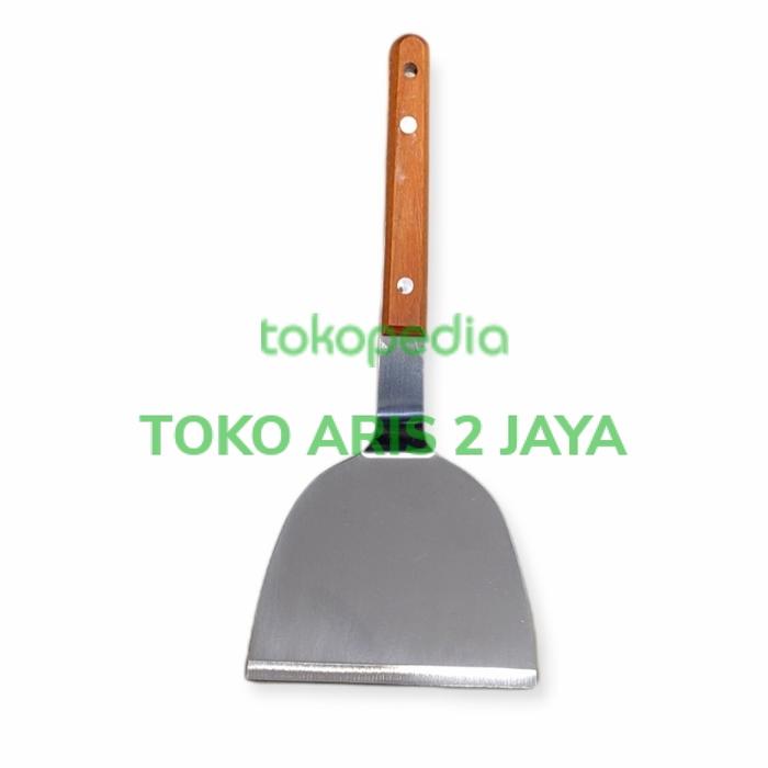 Gambar SPATULA PIZZA BESAR | SPATULA ROTI BAKAR STAINLESS STEEL TEBAL dari TOKO ARIS 2 JAYA undefined Tokopedia