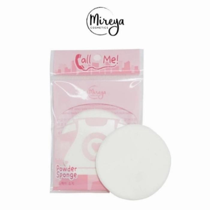 Gambar Mireya Powder Sponge ( call me ) - bulat putih dari blissfull store undefined Tokopedia