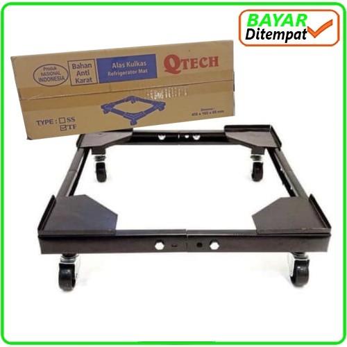Gambar Roda Kulkas Qtech / Kaki Kulkas bisa mesin cuci 1 tabung dari lancar jaya electronik_NEW undefined Tokopedia