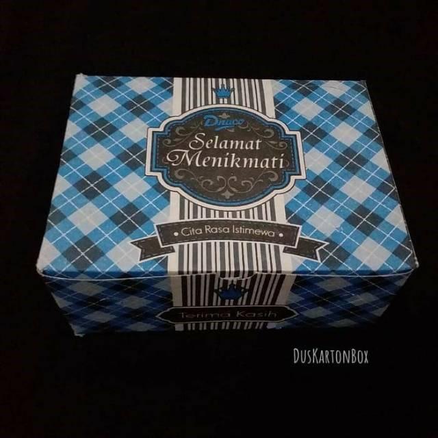 Gambar Snack Box/Dus Kue Draco uk 12x12, 12x14, 12x16 isi 50 lbr - 12x12 dari _nanastores_ undefined Tokopedia