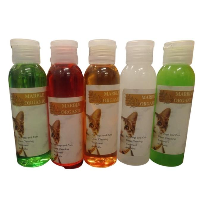 Gambar Shampoo Kucing anjing Sampo Hewan Marble Organic 100 ML - beauty flower dari Petshop Hemat Pet Shop undefined Tokopedia