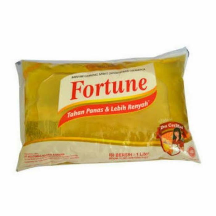 Gambar MINYAK GORENG FORTUNE BANTAL 1 LITER dari Zahwazahira undefined Tokopedia