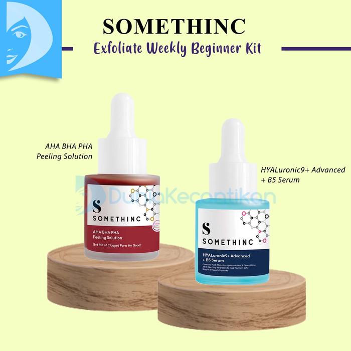 Gambar Somethinc Paket Wajah Exfoliate Peeling Solution Sel Kulit Mati dari TOKO DUNIA KECANTIKAN undefined Tokopedia