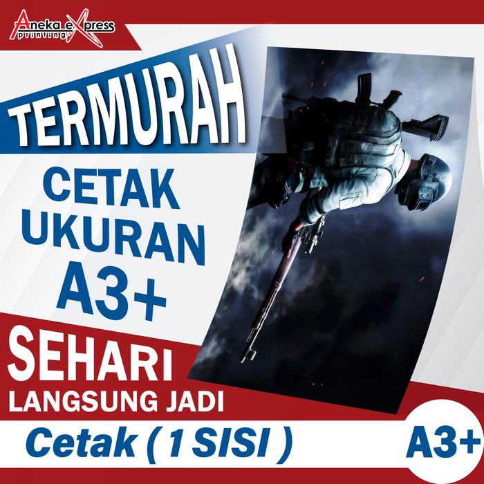 Gambar Print A3+ | Cetak A3+ MURAH | KERTAS HVS 100 | 1 Sisi / 2 Sisi - 1 SISI dari Aneka eXpress Print undefined Tokopedia