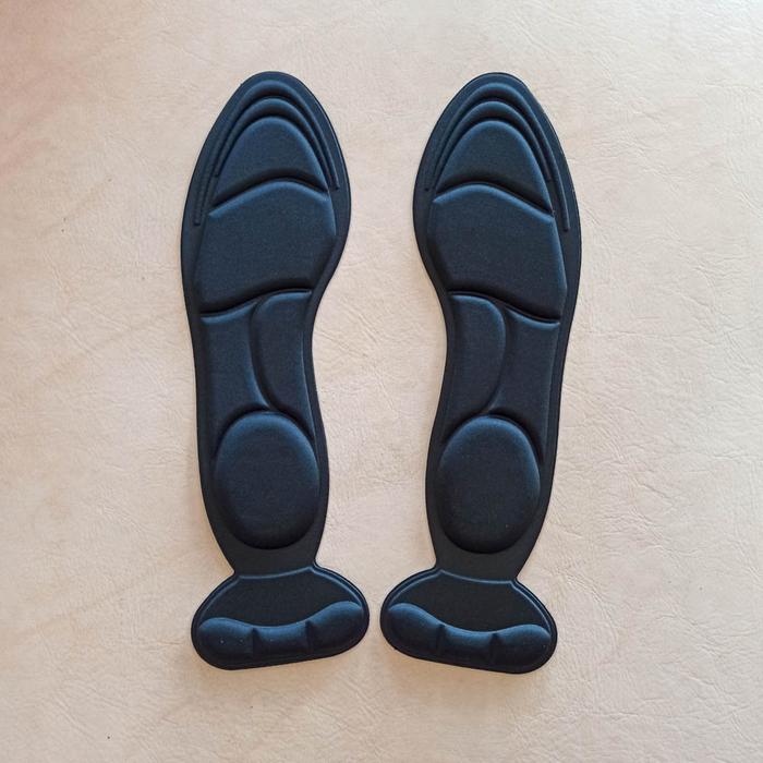 Gambar SPONS BANTALAN INSOLE SEPATU HEELS CEWEK WANITA TUMIT UJUNG KAKI - Full Hitam dari numbertwo ID undefined Tokopedia