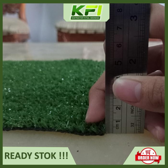 Gambar Rumput Sintetis Swiss 30mm Best Quality 1x1m Premium Dekorasi Halaman - SWISS 1CM, 1 METER dari KFI SPORT OFFICIAL undefined Tokopedia