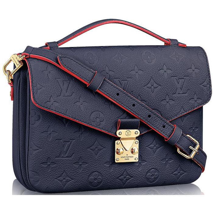 Promo 100% Authentic Louis Vuitton Pochette Metis Empreinte leather -Navy -  Jakarta Barat - Brandedoriginalshops | Tokopedia