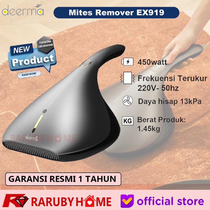 Gambar Deerma EX919 Anti Dust Mites UV Vacum Cleaner Penyedot Tungau Kasur dari RARUBY HOME OFFICIAL undefined Tokopedia