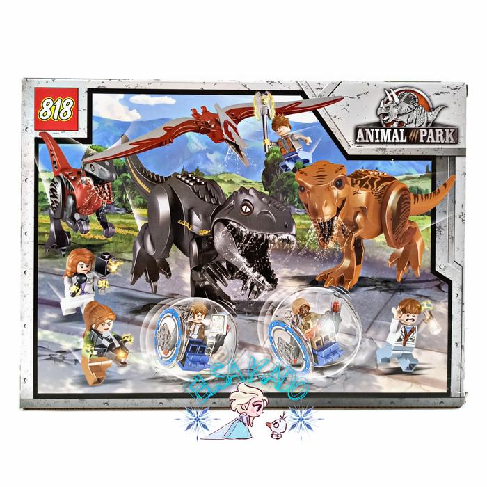 T Rex Vs Indominus Rex Lego Indoraptor Dinosaur Dino Robot