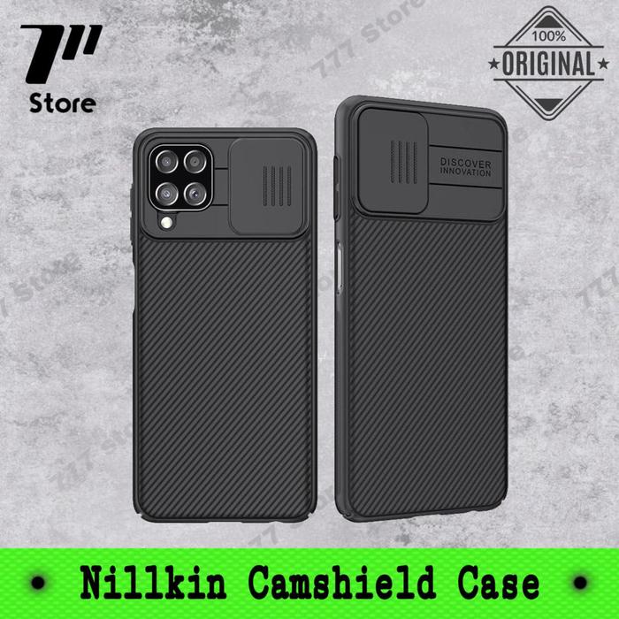 Gambar Samsung Galaxy A22 / M22 / M32 4G Camshield Hard Case Cover Original - Samsung A22 4G, Black dari 777 Store.id undefined Tokopedia