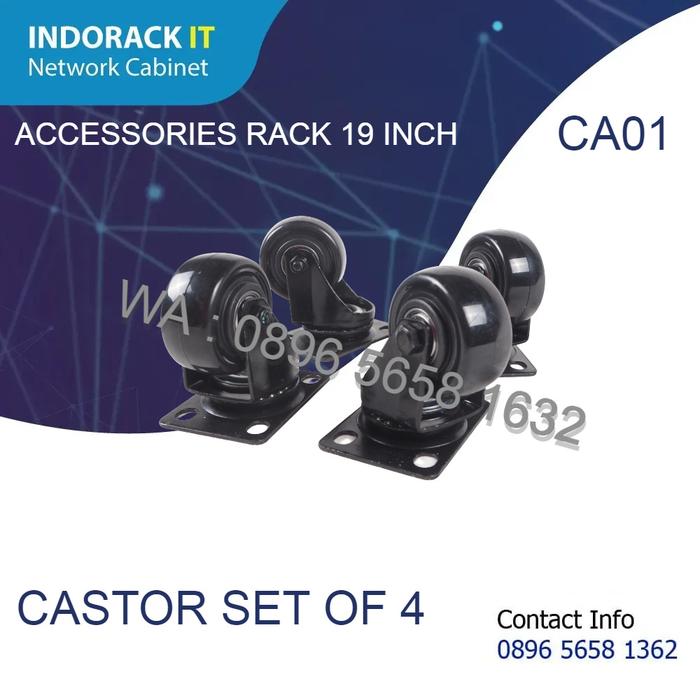 Jual Castor Roda Wallmount Open Close Rack Rak Server : CA01 - Jakarta ...