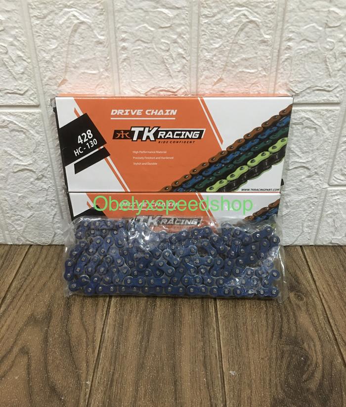 Gambar RANTAI TK 428 HC - 130L COLOUR SERIES Merah, kuning, hijau, biru - Biru dari AKUN DI TUTUP OLEH SISTEM1 undefined Tokopedia