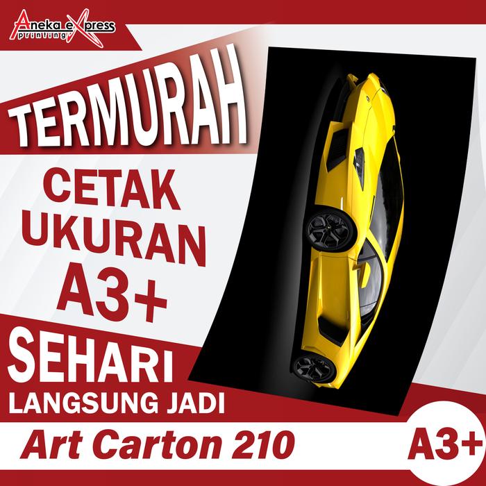 Gambar Print A3+ | Cetak A3+ MURAH | Art Carton 190 - 310 | 1 Sisi / 2 Sisi - Art Carton 210, 1 SISI dari Aneka eXpress Print undefined Tokopedia