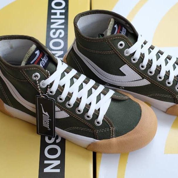 Gambar Sepatu Johnson Galaxy Pro High Green 100% Original - Green (HC), 39 dari ventela.original store undefined Tokopedia