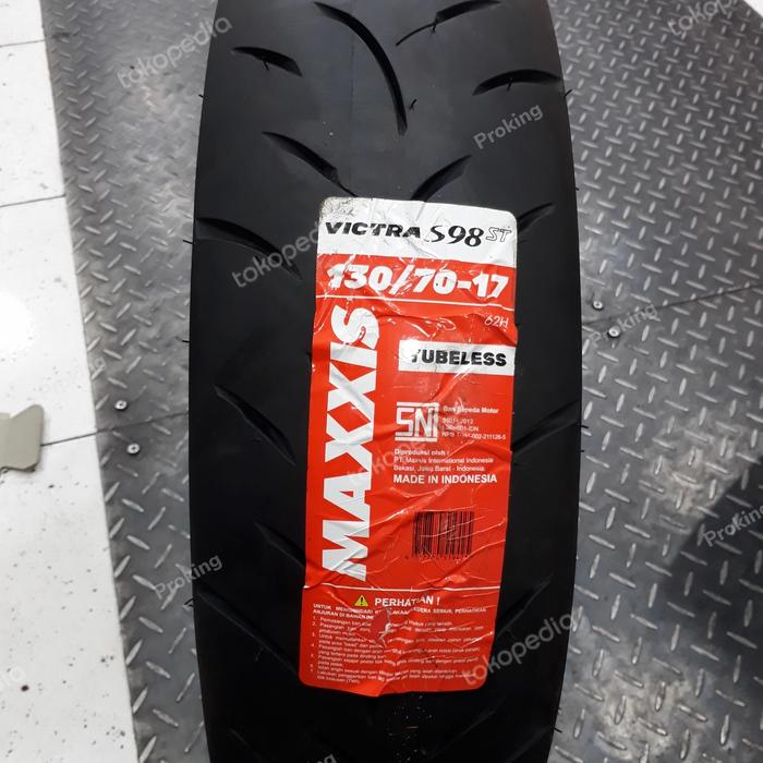 Gambar MAXXIS Ban Motor 130/70-17 VICTRA S98 Tubeless Proking Motor dari Prokingmotor undefined Tokopedia