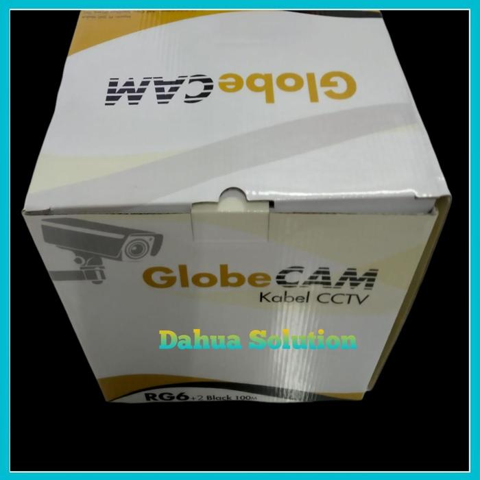 Gambar Kabel CCTV RG6 Power Globe Cam 100M / RG6+Power - Hitam dari Dahua Solution undefined Tokopedia