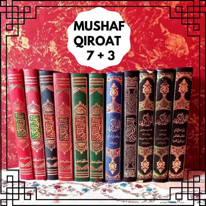 Gambar Mushaf Qiroat 10 | Per Riwayat | Original - Imam Nafi-Warsy dari Lantabour Online Shop undefined Tokopedia