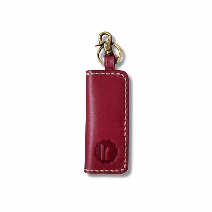 Jual Key wallet mini 1, dompet kunci kulit, dompet stnk kulit - Red ...