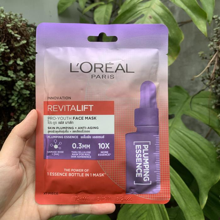 Gambar loreal sheet mask revitalift - plumping dari deebdebishop undefined Tokopedia